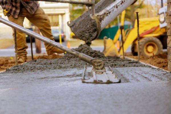 Concrete Patio Pouring in Milton