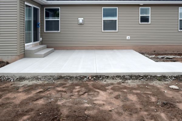 Patio Concrete Replacement in Milton