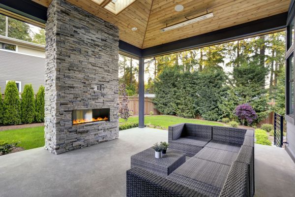 Concrete Patio Renovation in Milton