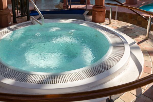 Hot Tub Patio Construction in Milton