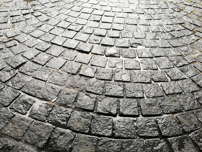 Cement Walkway Pouring